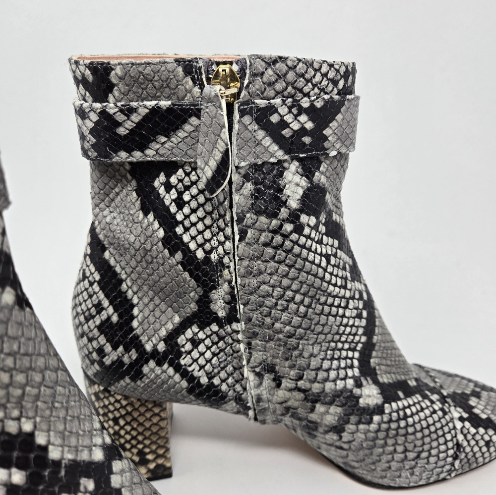Rochas Python Embossed Boot Size 40 - Picture 9 of 12